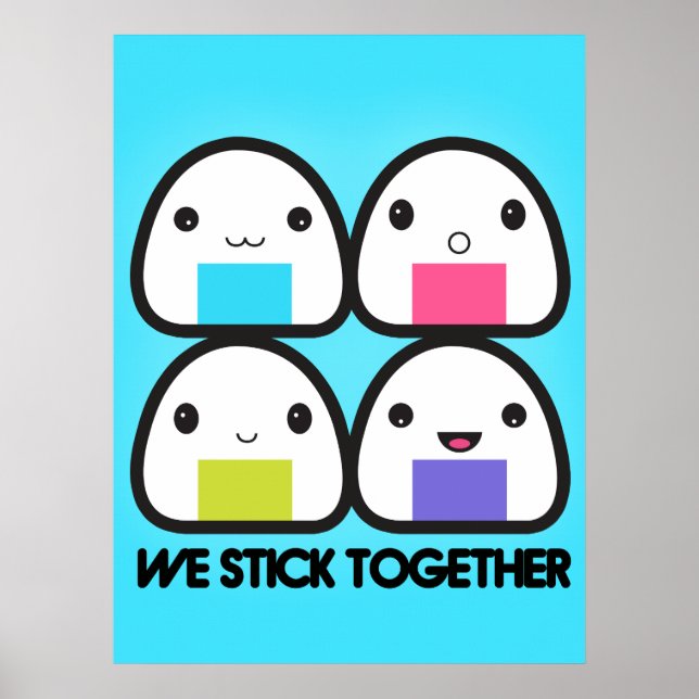 Onigiri Family Poster (Front)