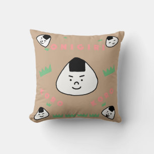 Onigiri Koro Koro (the Rolling Rice Balls) Cushion