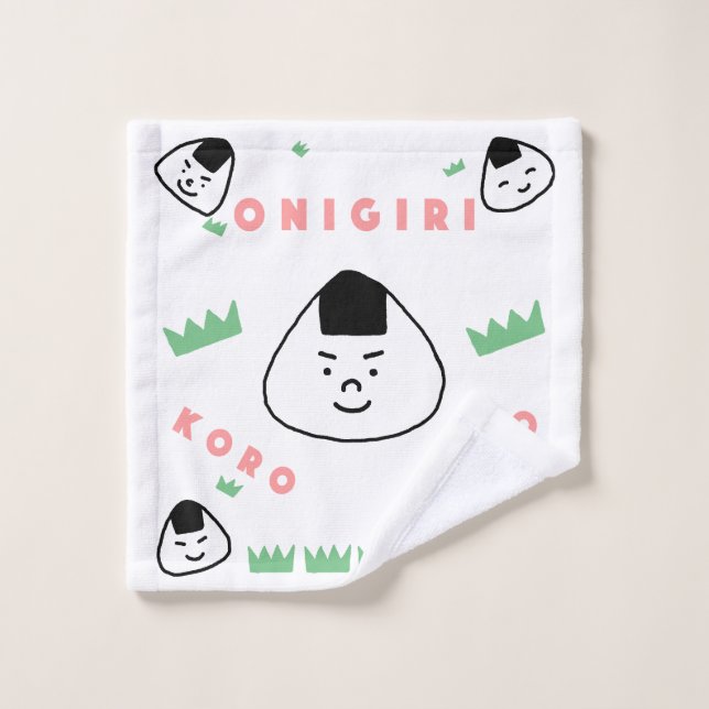 Onigiri Koro Koro (the Rolling Rice Balls) Wash Cloth (Wash Cloth)