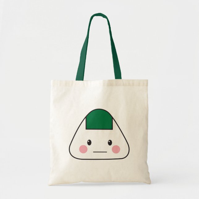 Onigiri omusubi Japanese rice ball seaweed nori Tote Bag (Front)
