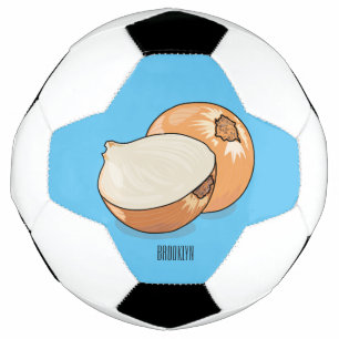Onion cartoon illustration football