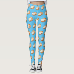 Onion cartoon illustration  leggings