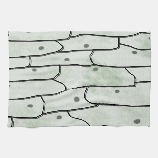 Onion Cells Tea Towel (Horizontal)