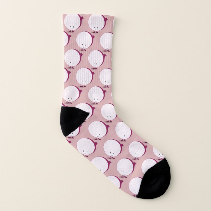 Onion character Socks Zazzle.co.uk