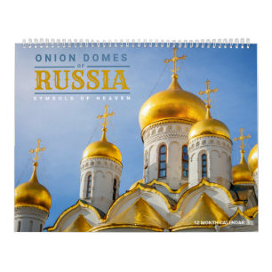 Onion Domes of Russia Calendar