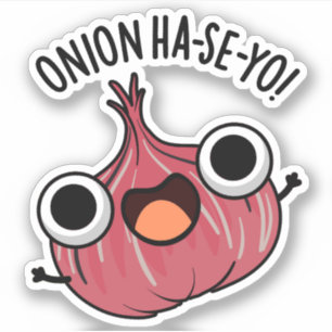 Onion Ha-se-yo Funny Korean Pun