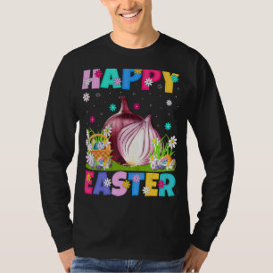Onion Happy Easter Bunny Onion Easter Sunday T-Shirt