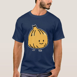 Onion happy yellow white cry bulb chive wild T-Shirt