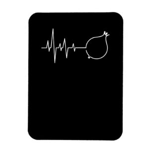 Onion Heartbeat Magnet