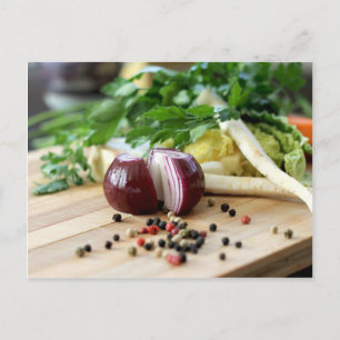 Onion Kitchen Postcard