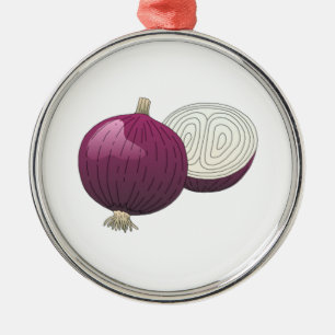 Onion Metal Tree Decoration