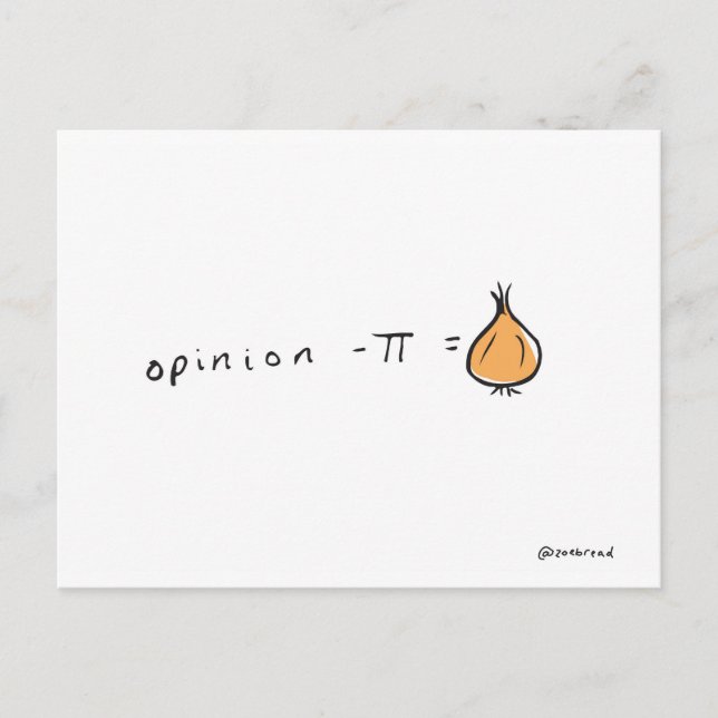 onion postcard (Front)