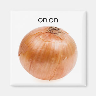 Onion Refrigerator Magnet