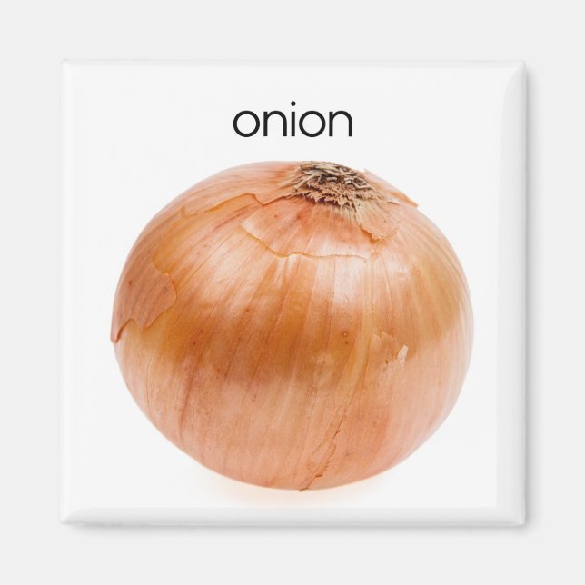 Onion Refrigerator Magnet (Front)