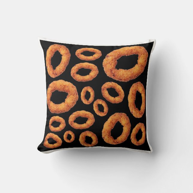 Onion ring girls cushion (Front)