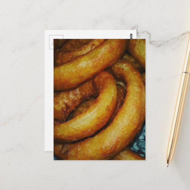 onion rings postcard (Front/Back In Situ)
