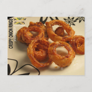 Onion Rings, Postcard