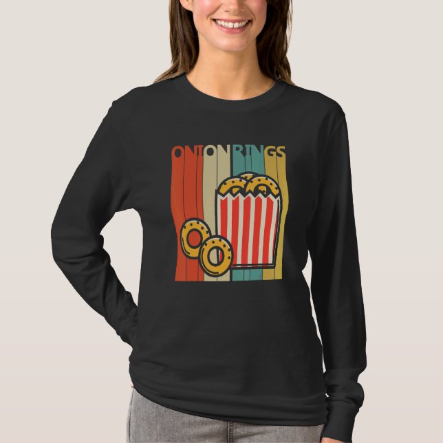 Onion Rings Snack T-Shirt (Front)