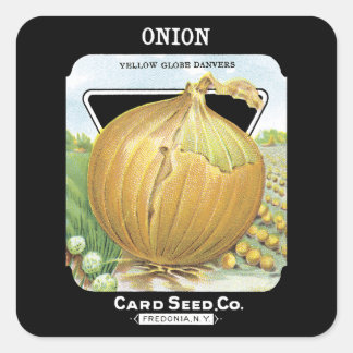 Onion Seed Packet Label