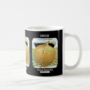 Onion Seed Packet Label Coffee Mug
