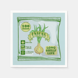 Onion Seeds Napkin