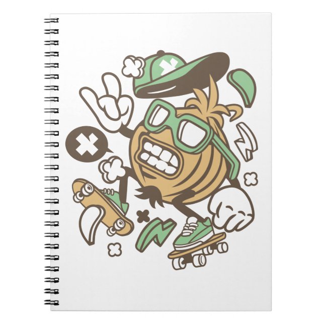 Onion Skater Notebook (Front)