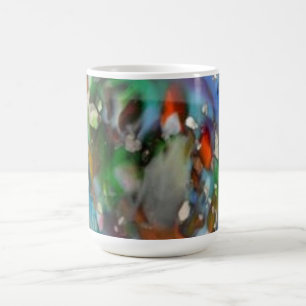 Onion Skin Peacock Mug