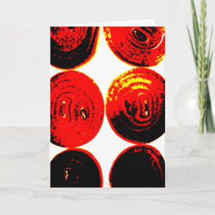 Onion slices card