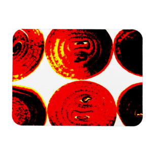Onion slices magnet