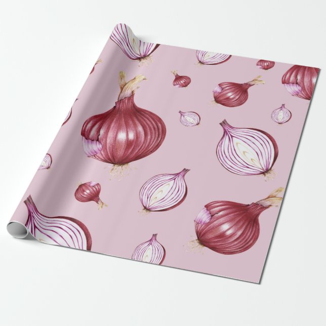 Onion Wrapping Paper (Unrolled)
