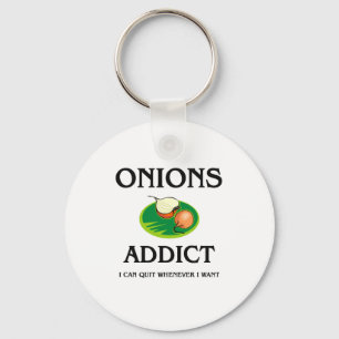 Onions Addict Key Ring
