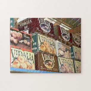 Onions at Road Side Stand Jigsaw Puzzle