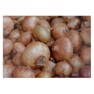 Onions Cutting Board