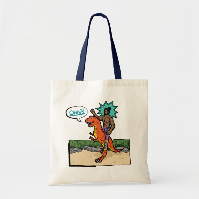 ONIVA! Dino Lutteur Tote Bag (Front)