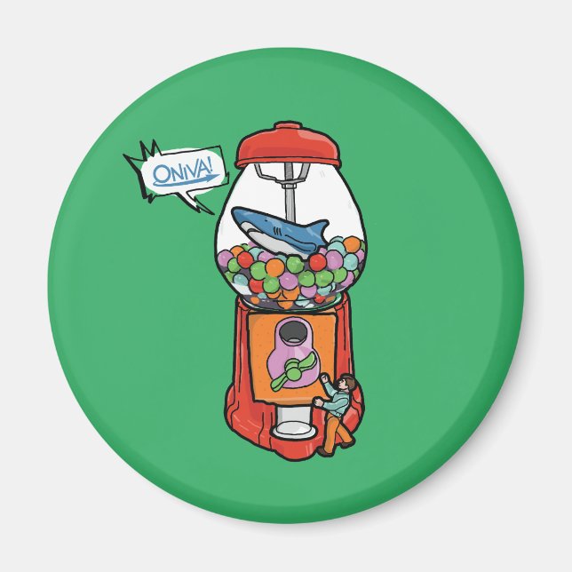 ONIVA! Gomme Balloune Magnet (Front)