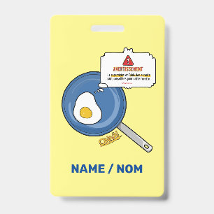ONIVA! Oeuf ID Badge