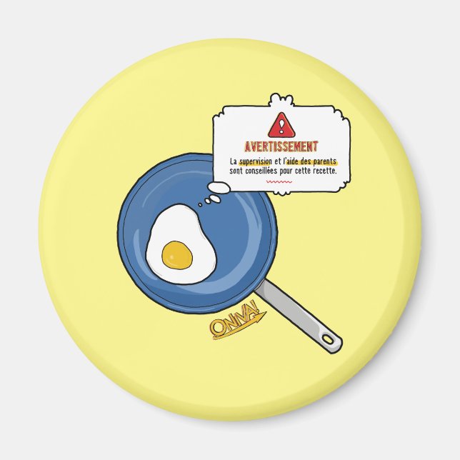 ONIVA! Oeuf Magnet (Front)