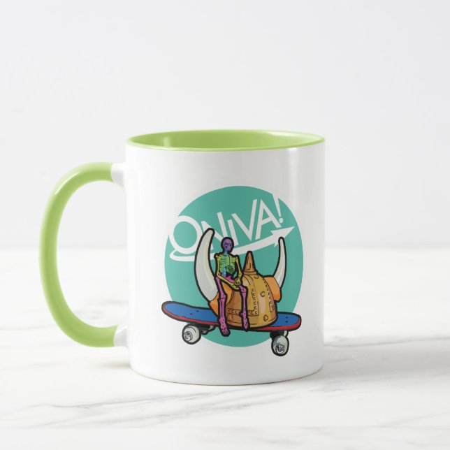  ONIVA! Squelette Viking Mug (Left)