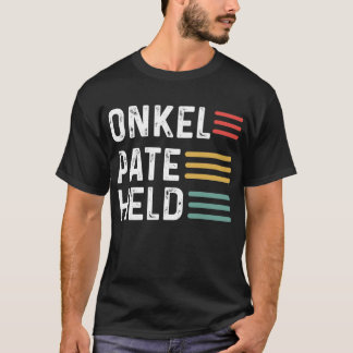 Onkel Pate Held Patenonkel Patenkind Neffe Nichte T-Shirt