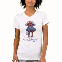 "OnLaye1" Women's Bella+Canvas Slim Fit T-Shirt