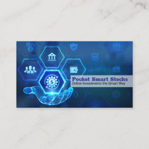 Online Banking Financial Technology Business Card