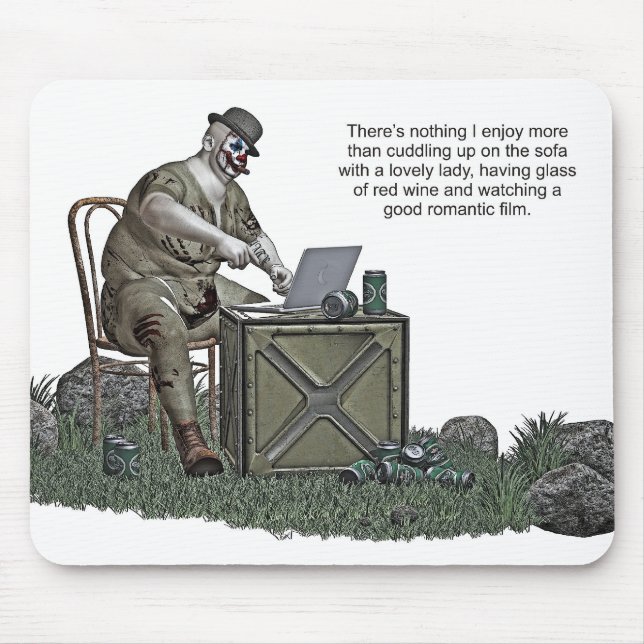 Online Dating. Mouse Mat (Front)