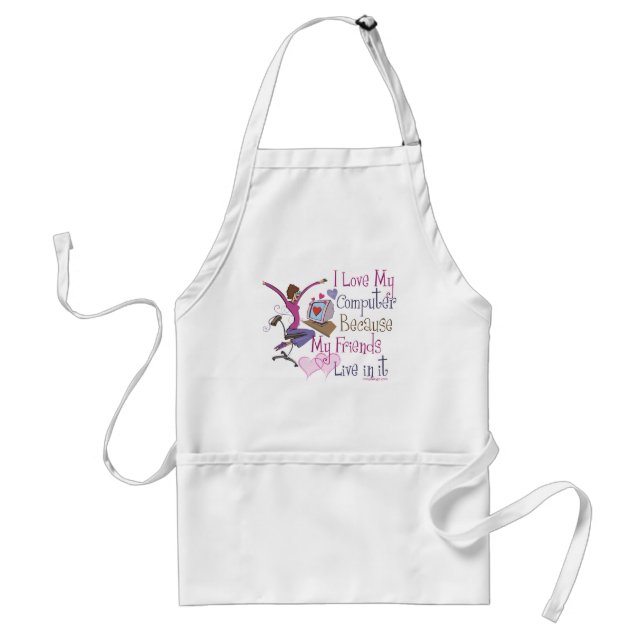 Online Friends Aprons (Front)