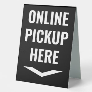 Online Pickup Here With Business Name Black
