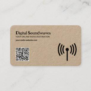 Online Radio Business Card