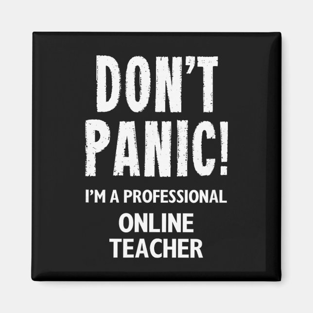 Online Teacher  Magnet (Front)