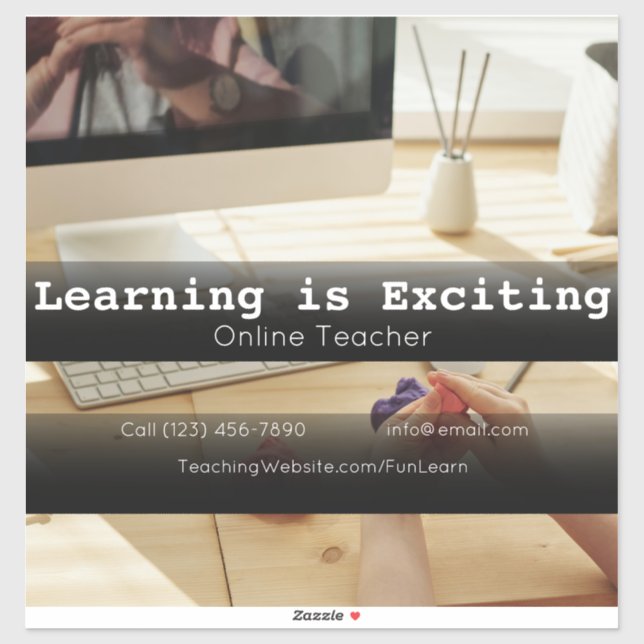 Online Teaching company vehicle adverting business (Sheet)