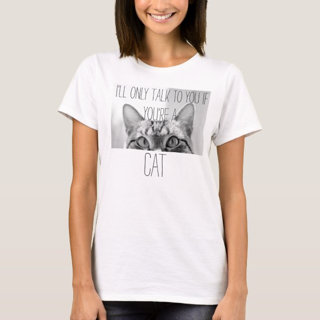 ONLY A CAT tee (Front)