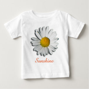 Only a Marguerite Blossom + your text & ideas Baby T-Shirt