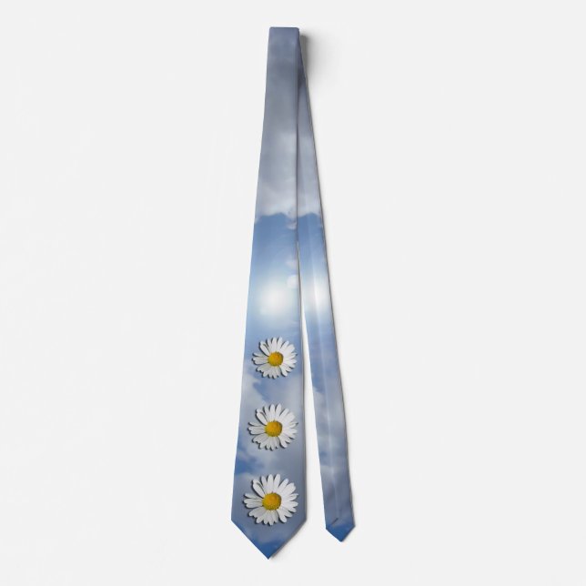 Only a Marguerite Blossom + your text & ideas Tie (Front)
